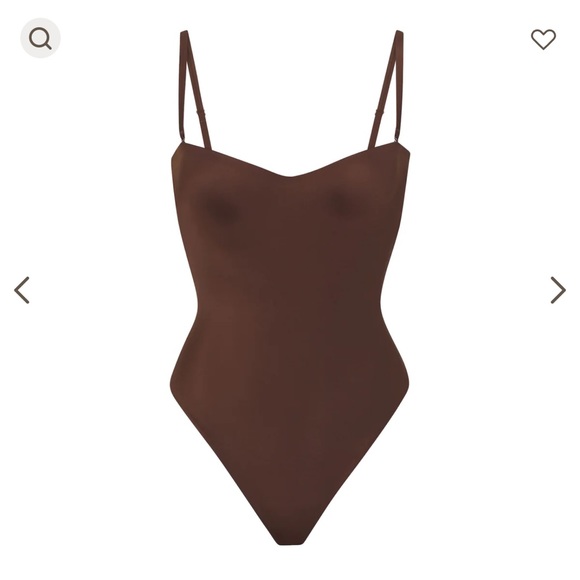 SKIMS Chocolate Brown Bodysuit - Picture 2 of 6